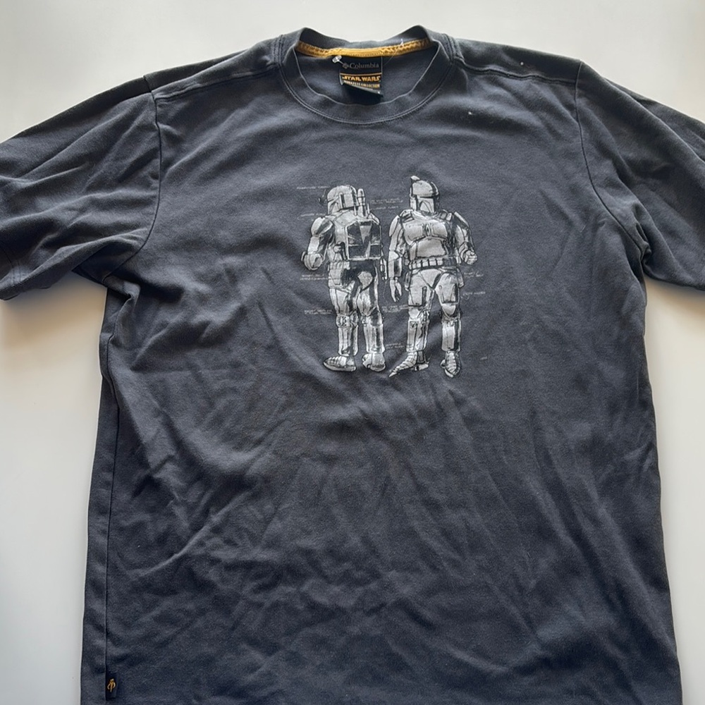 Brand new Star Wars X Columbia Graphic Men's Black T-Shirt